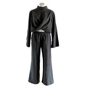 NAP gathered cotton lounge set